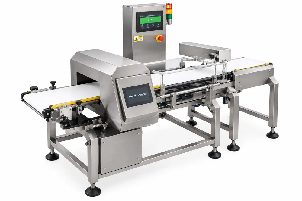 Detector de metales + balanza de control integrados SK-JS300